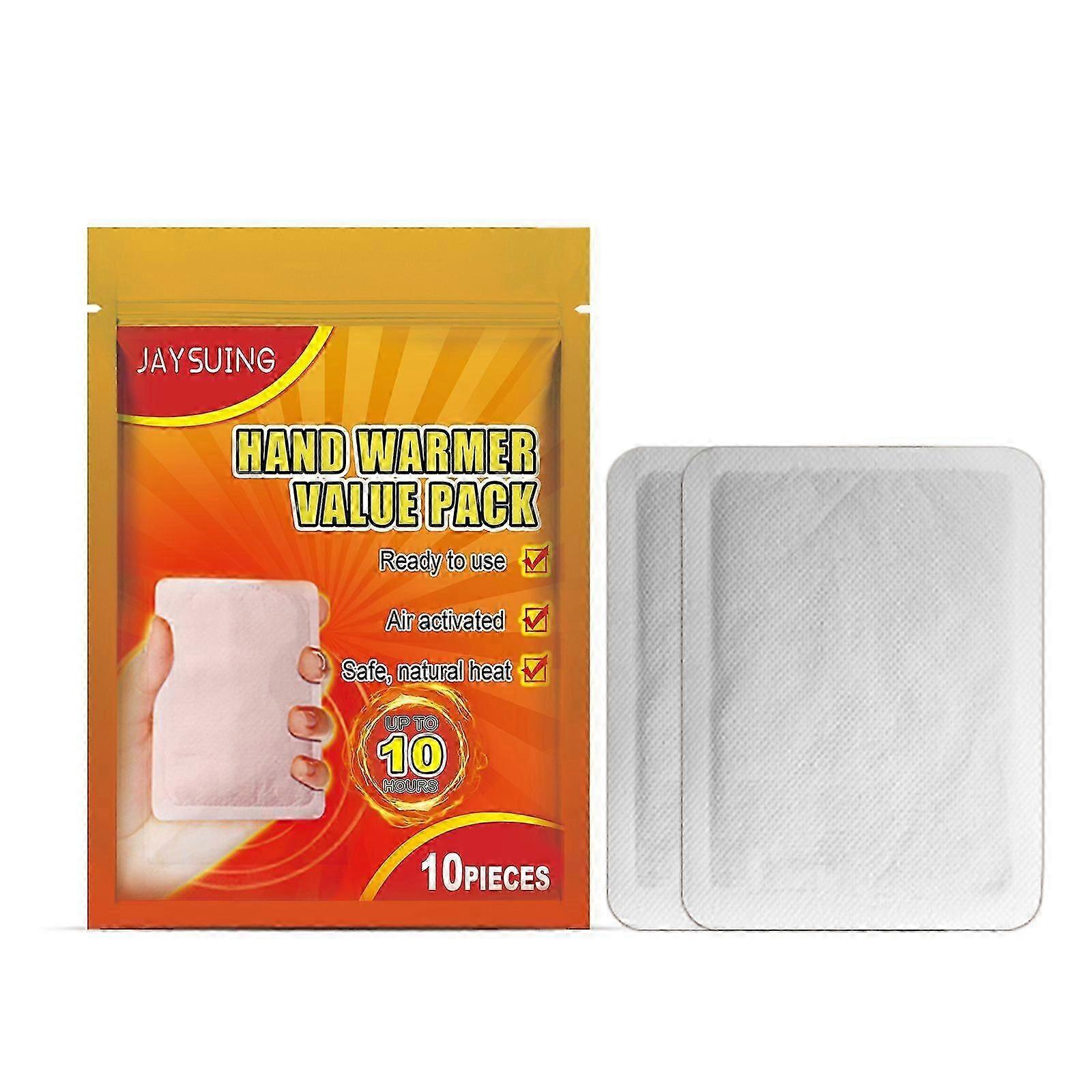 Disposable Hand Warmers - Up to 10 Hours of Portable, Stable Heat for Winter, Easy to Use, Odor-Absorbing, Compact Heat Packs for Outdoor Activities a