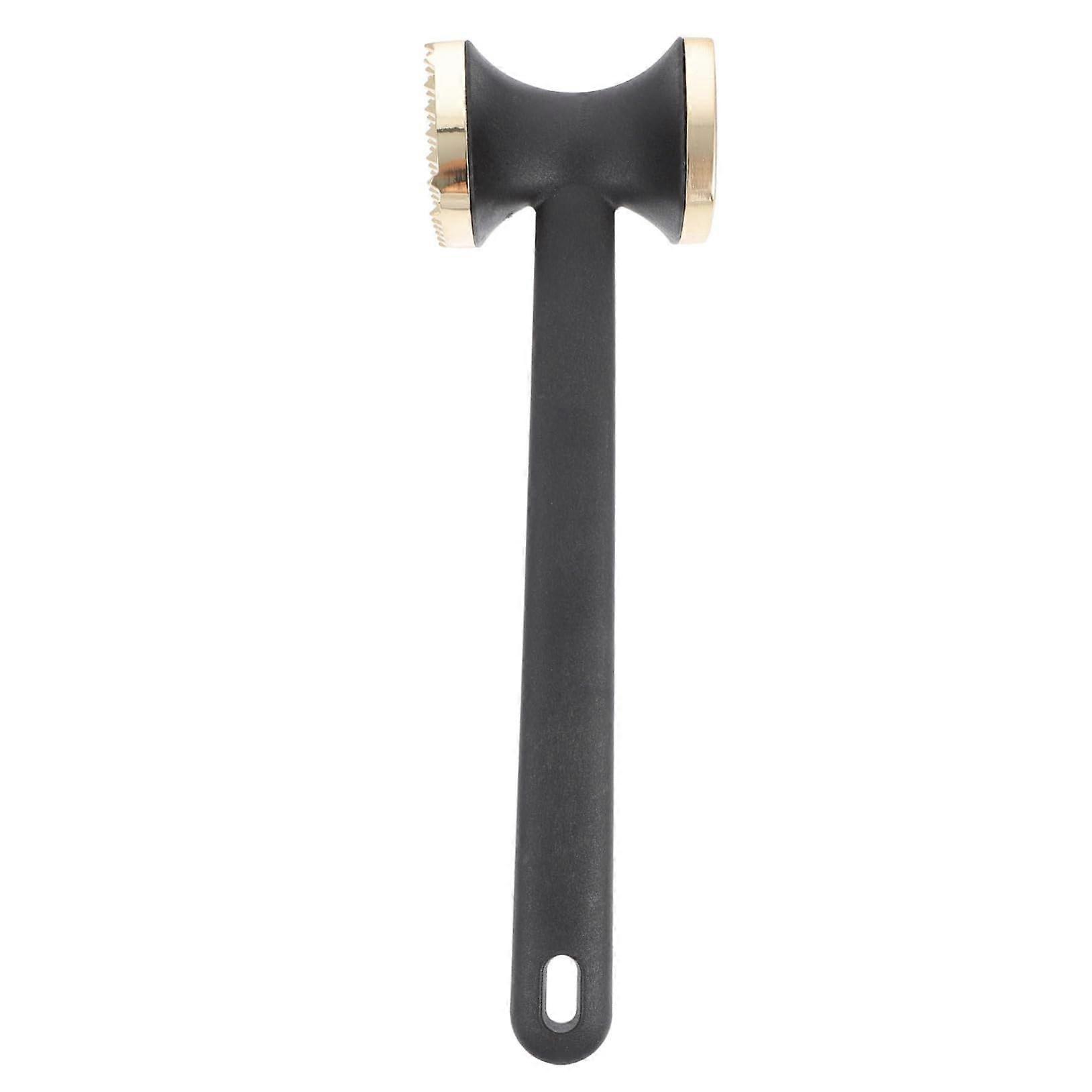 Dual Sided Meat Tenderizer Hammer with Ergonomic Grip for Steak Pork Chicken Beef