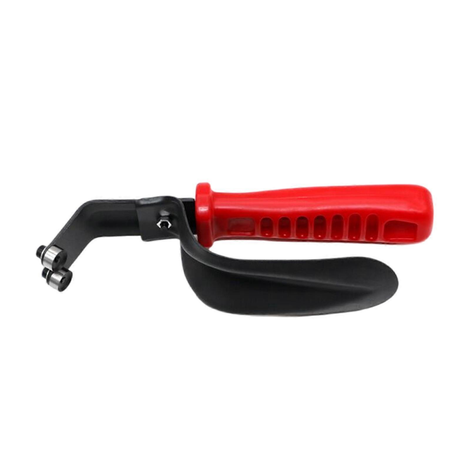 Double  side  Deburring Tool with Ergonomic Handle Portable Double Edges Deburring Device Simple to Use for Metal & Plastic  Red