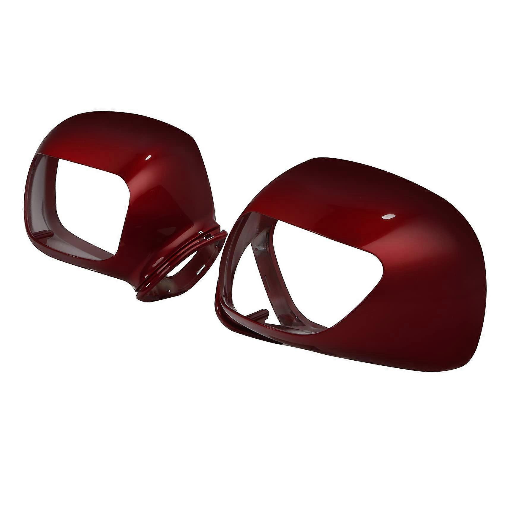 Rear View Mirror Housing Red 20012017 Seamless Fit Durable Build for Honda Goldwing GL1800