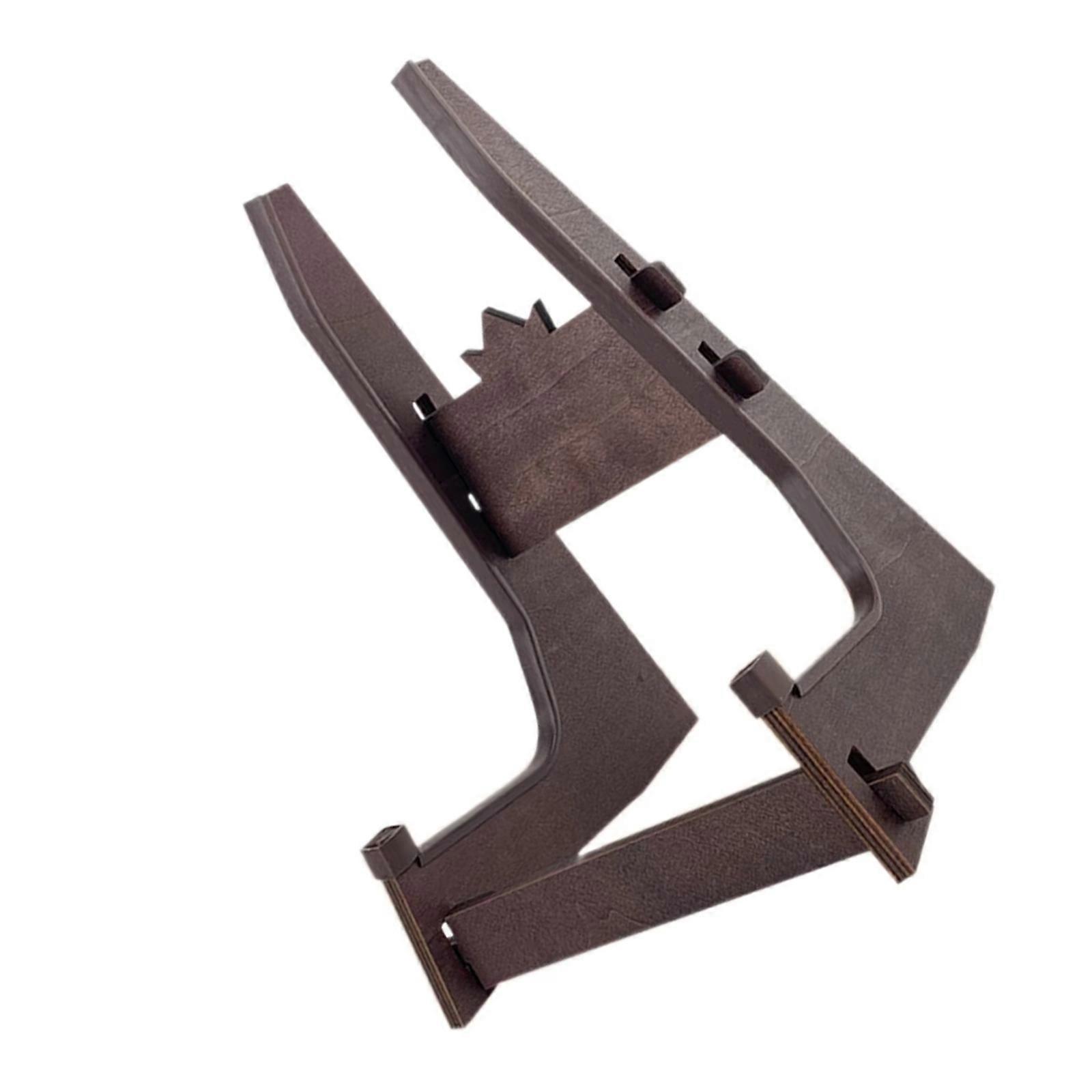 Portable Stringed Instrument Stand Wooden Guitar Cello Holder with Detachable Frame Antislip Feet for Stable Support Multicolor