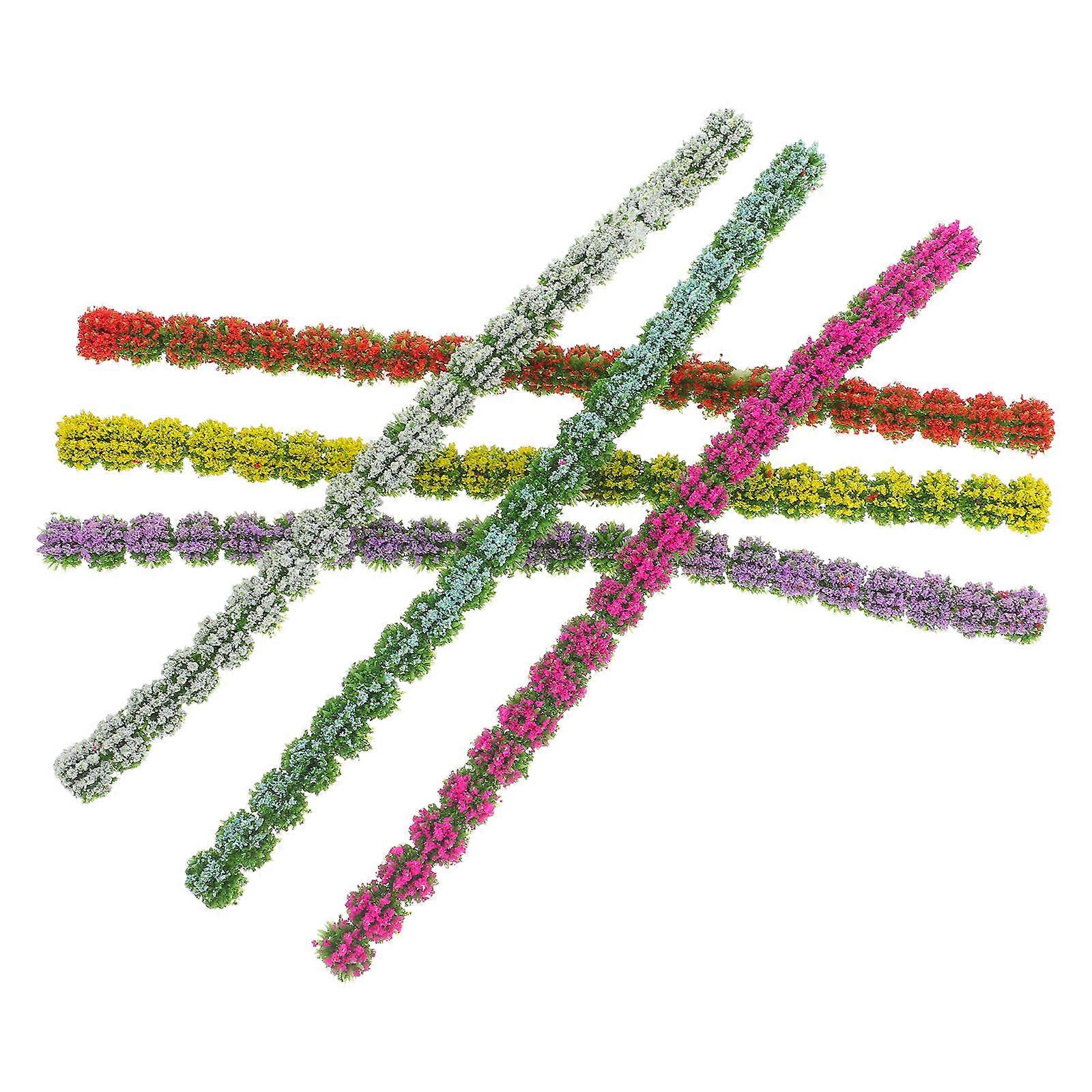 Assorted Color Simulation Branch Plastic Model for DIY Decor 36Pcs Miniature