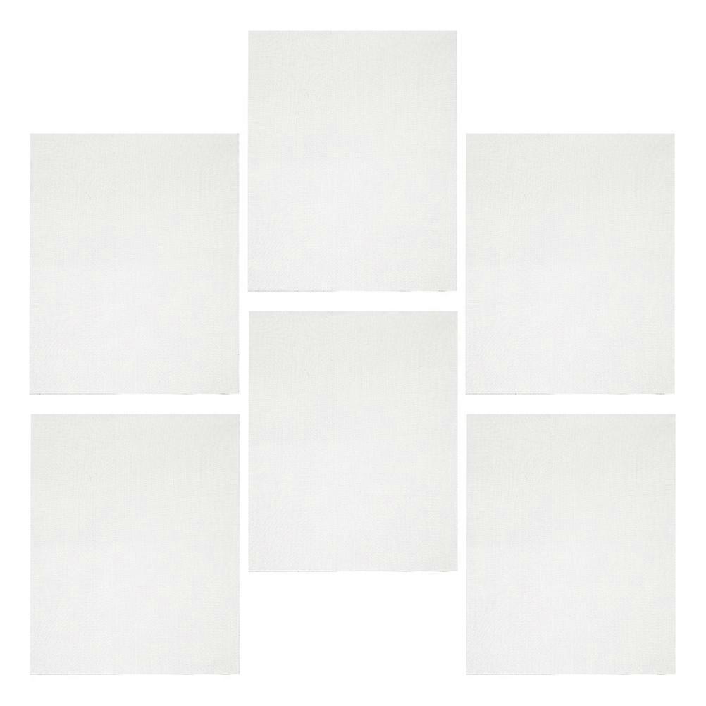 Malla de soldadura para reparación de parachoques, malla de alambre para soldar, 6 piezas, color plateado