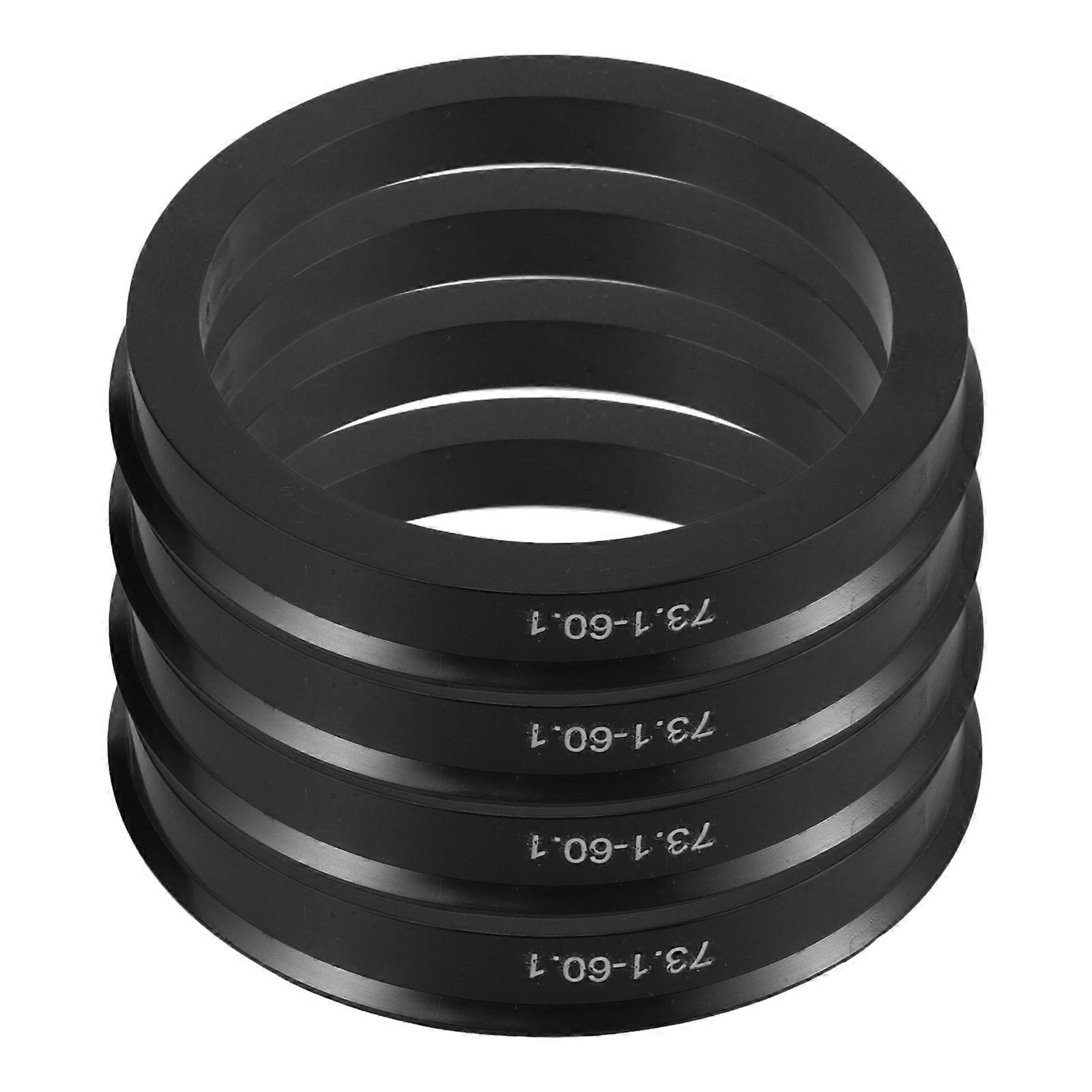 Wheel Ring Hub Centric Rings Car Hub Ring 4Pcs Plastic Replacement