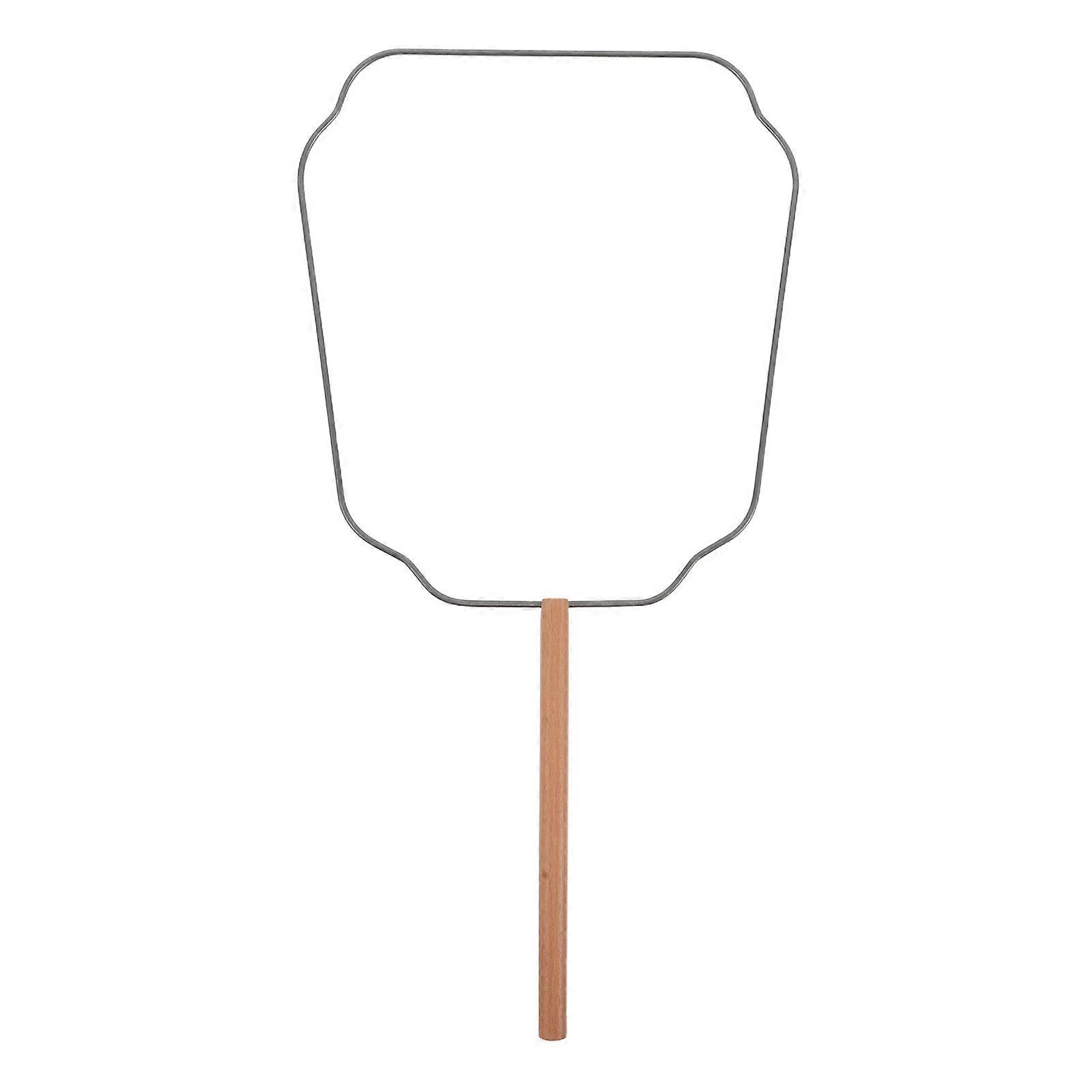 Vintage Handmade Fan Frame for DIY Projects with Iron