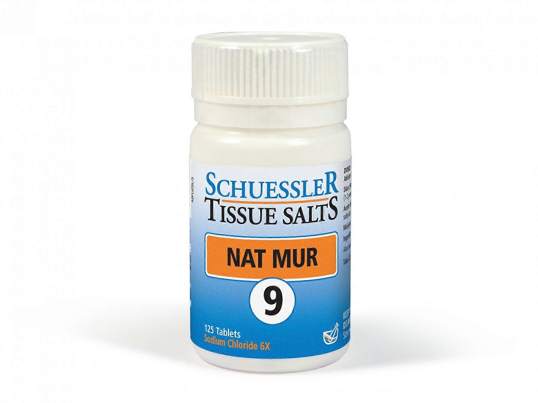 Schuessler Nat Mur No 9, 125 Tablets