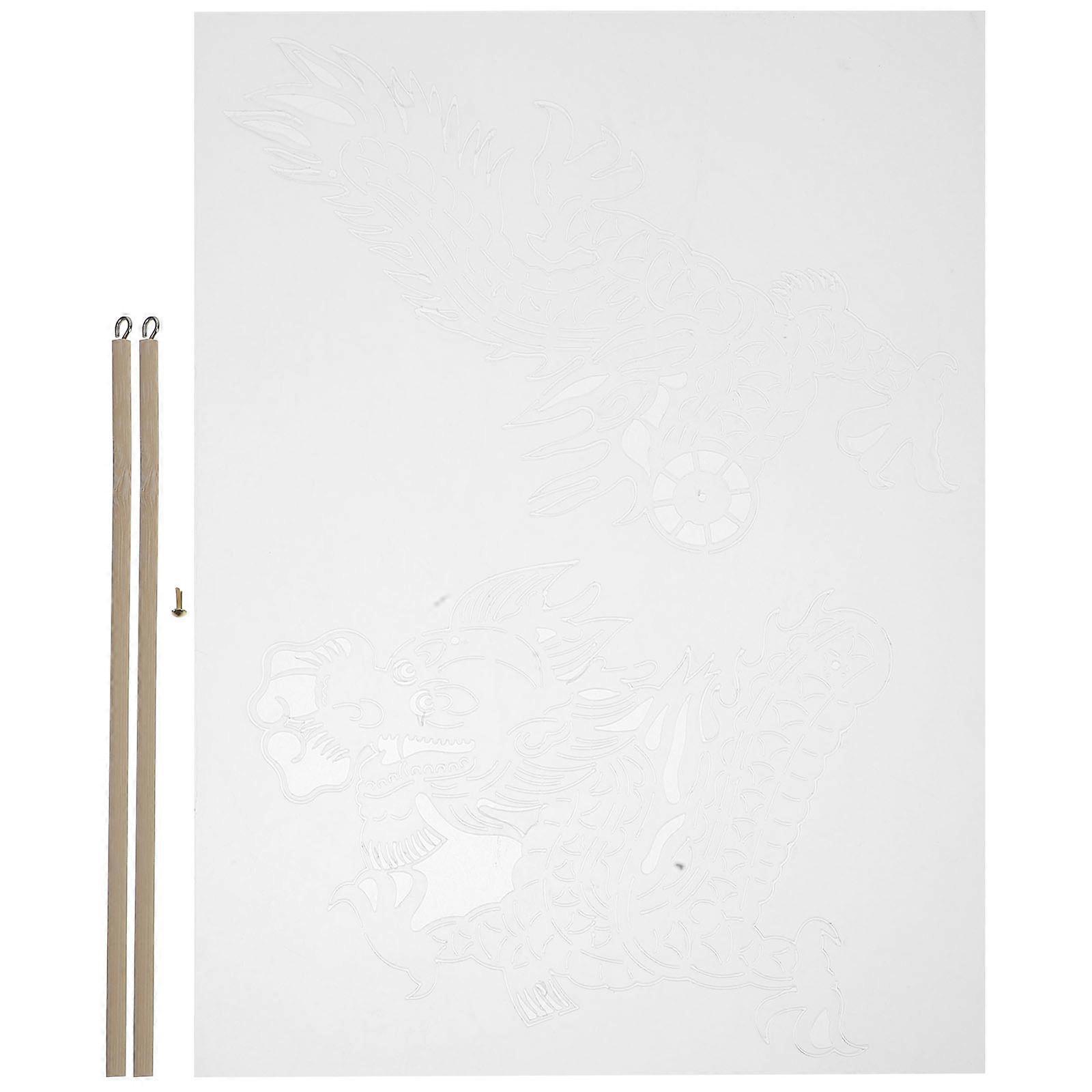 Chinese Dragon Hand Puppet for Decoration DIY Craft