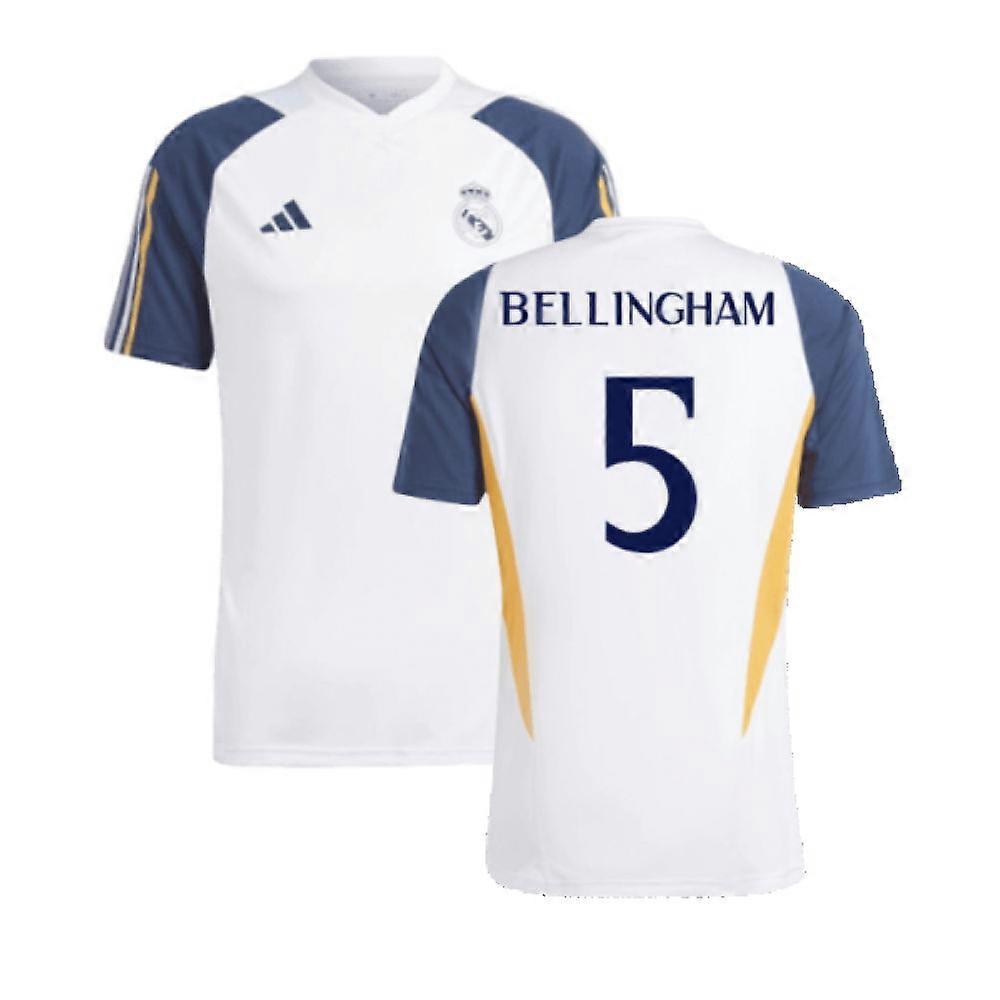 2023-2024 Real Madrid Training Shirt (White) (Bellingham 5)