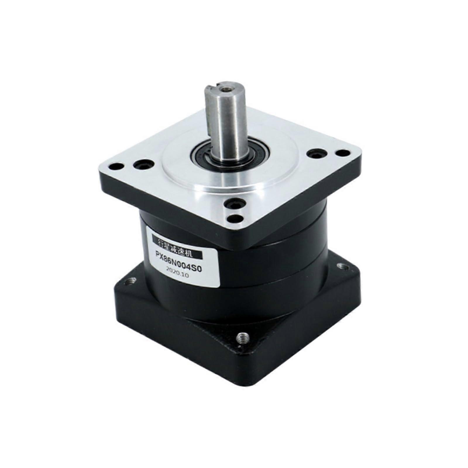 Nema 32 Planetary Gearbox Speed Reducer 3.25 4 5 6:1 for 86mm Stepper Motor, 14mm Input Output, Carbon Steel, 1Pc
