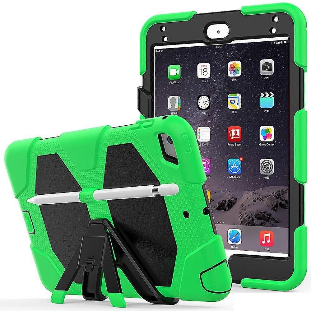 For iPad mini 4/mini (2019) 7.9 inch Kickstand Case Tablet Case with PET Screen Protector