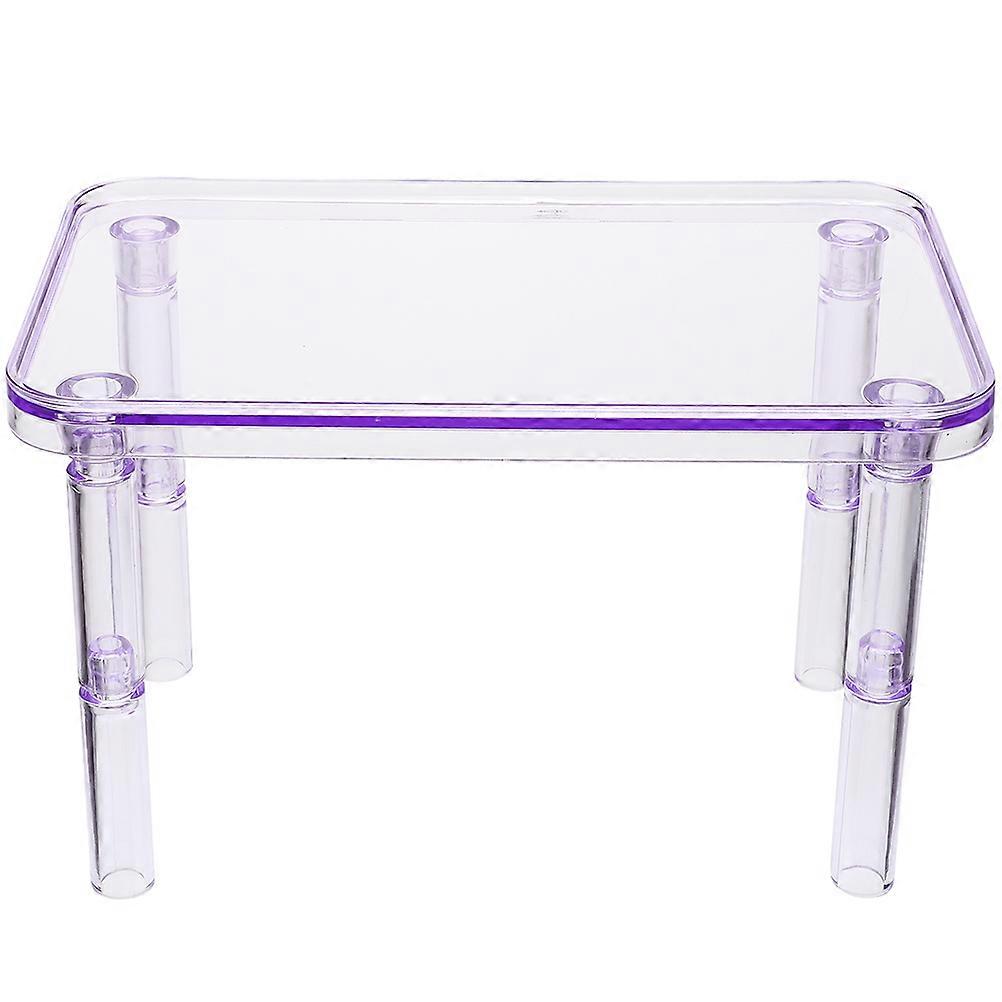 Hamster Playground Platform Accessory For Small Pets Lavender Multi-Functional Comfortable Resting Set