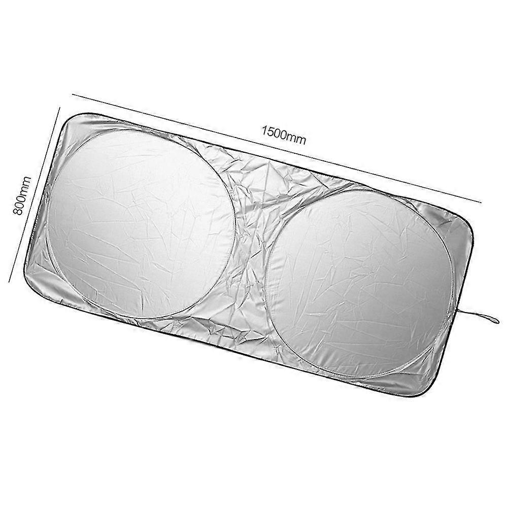 Car Front Window Sun Shade Visor Folding Windshield Anti-uv Cover Protector