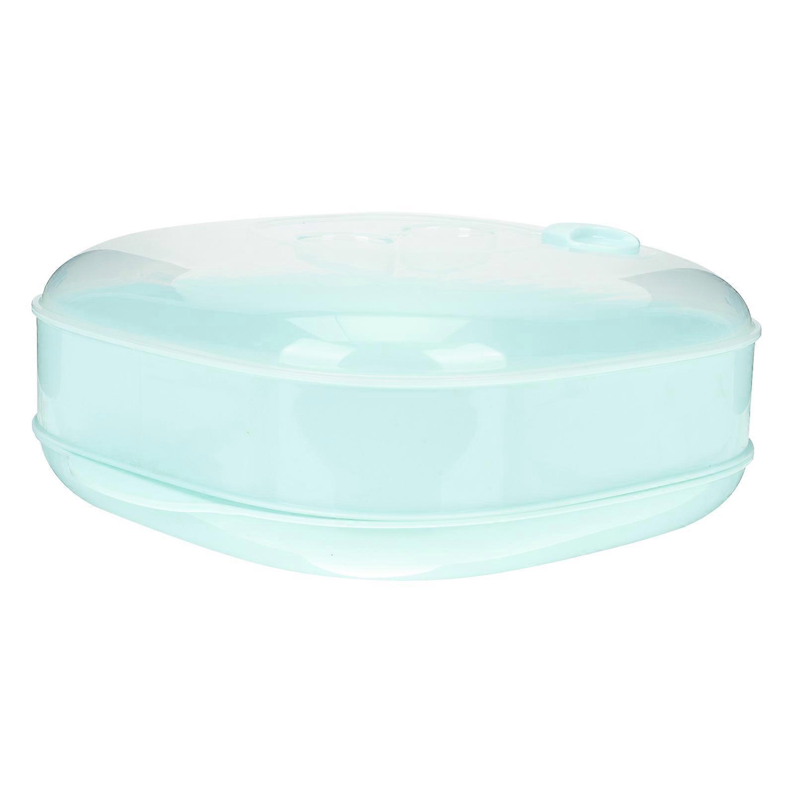 Microwave Steamer Single Layer for Kitchen Use Cooking Pot