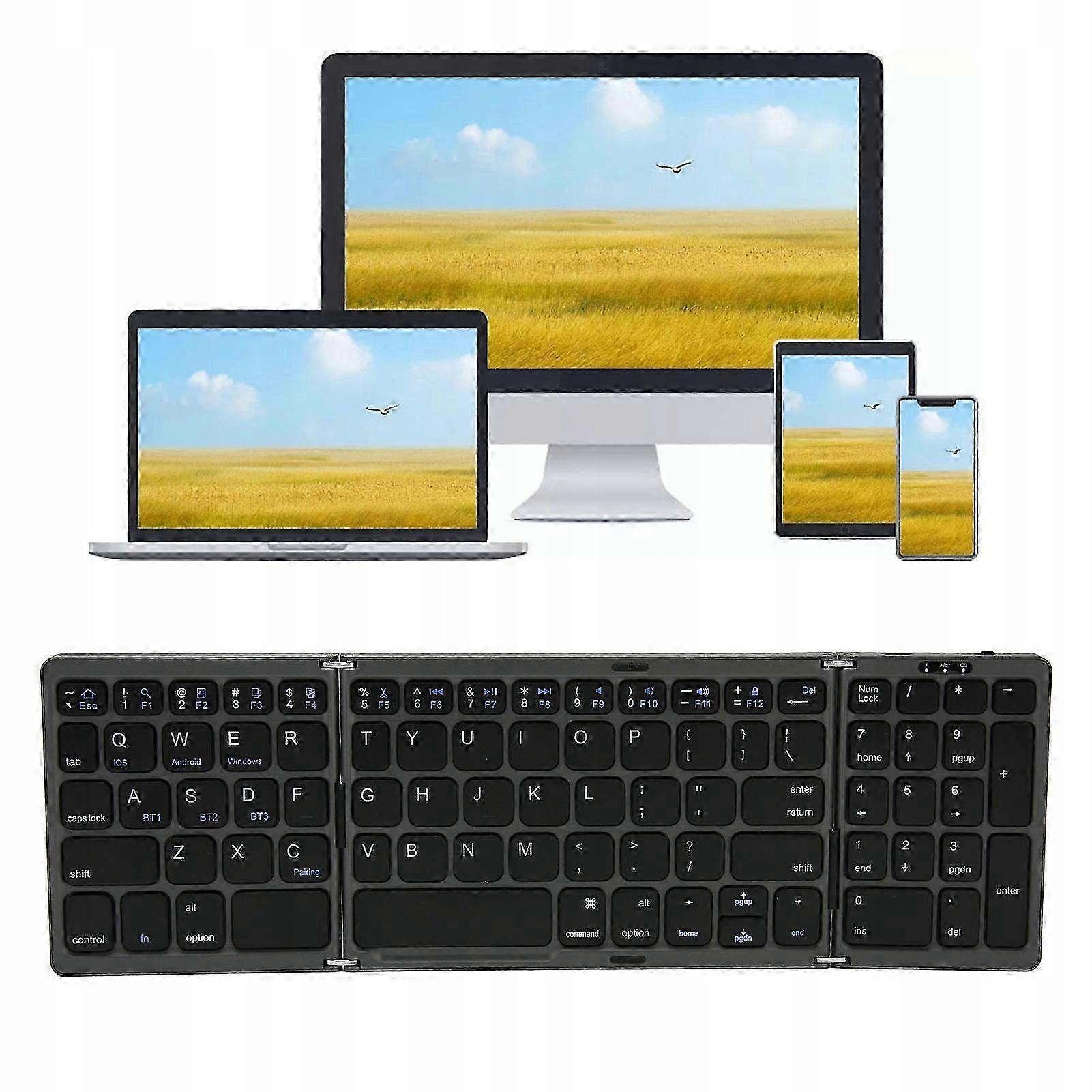 25-26 Foldable Bluetooth Wireless Keyboard B089