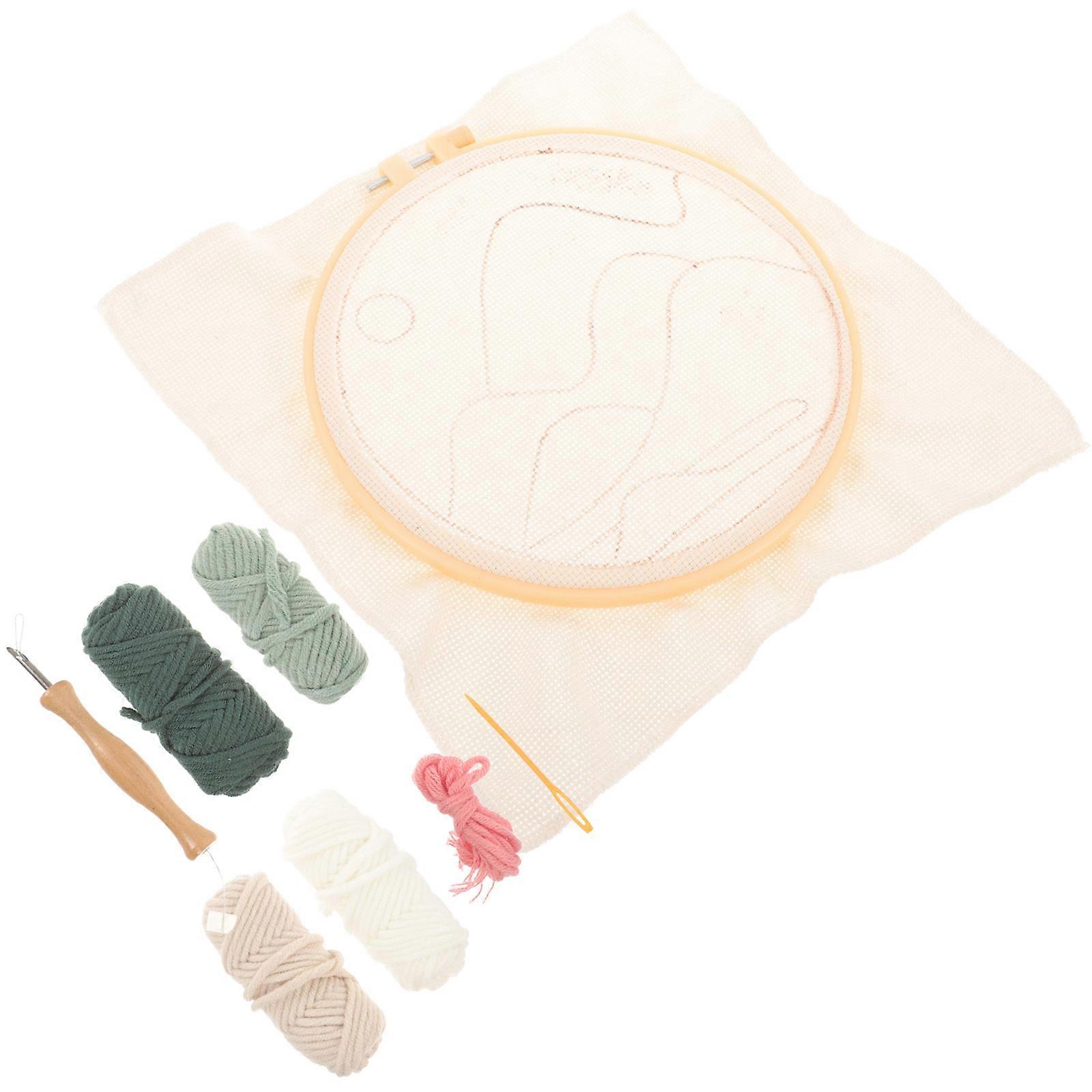 Punch Needle Set DIY Punch Needle Crafts Tools for 5Sets Creative Use