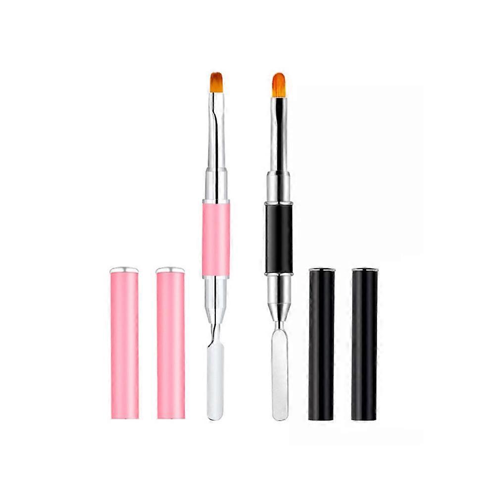 Manicure Pen for Manicure Use Includes 2Pcs Nail Glue Multi Function Pen