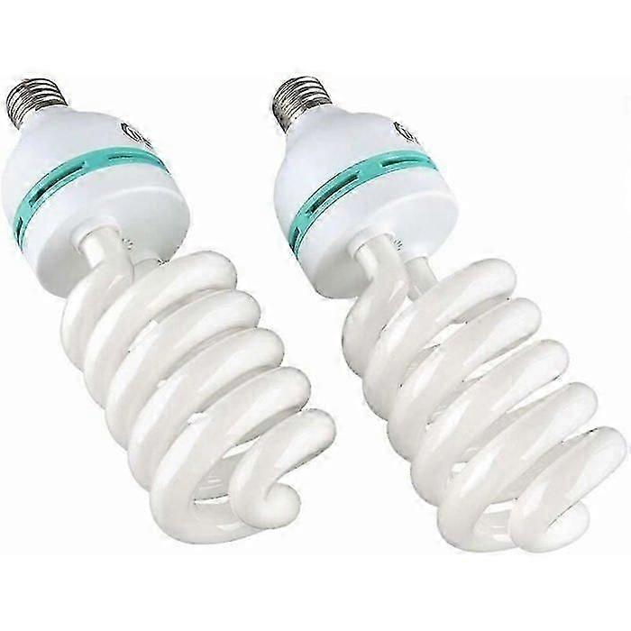 Spiral softbox bulb 5500K E27 socket for video lighting