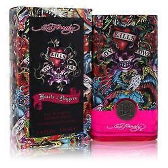  Ed Hardy Hearts & Daggers by Christian Audigier - Eau De Parfum Spray 3.4 oz - Women 