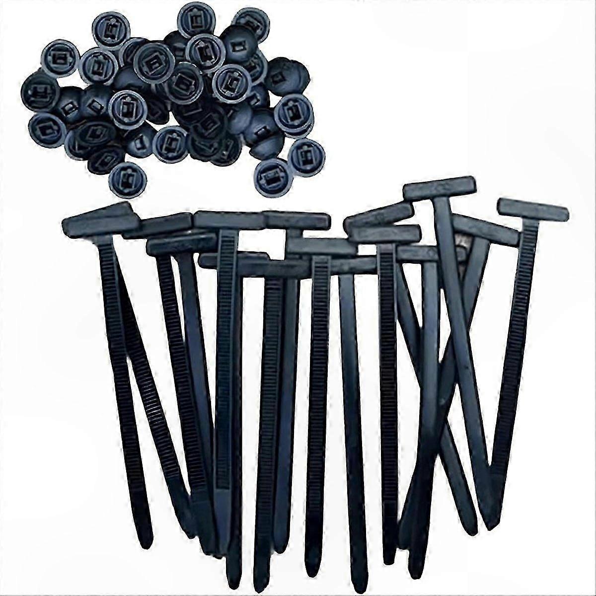 Multi-Purpose Self-Locking Zip Tie Tool with Pin and Button for Cable Management