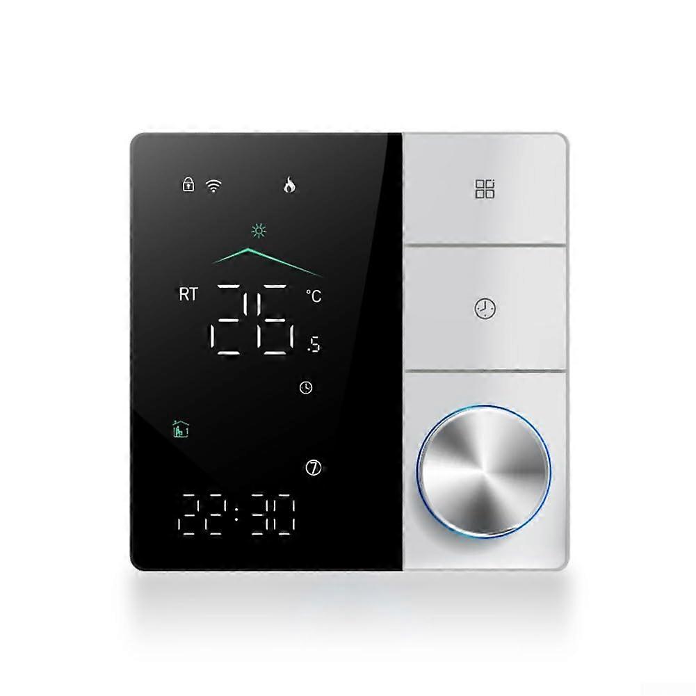 Smart WiFi Thermostat with Large LCD, 5+2 Day Programmable Electric Heating Controller for Home