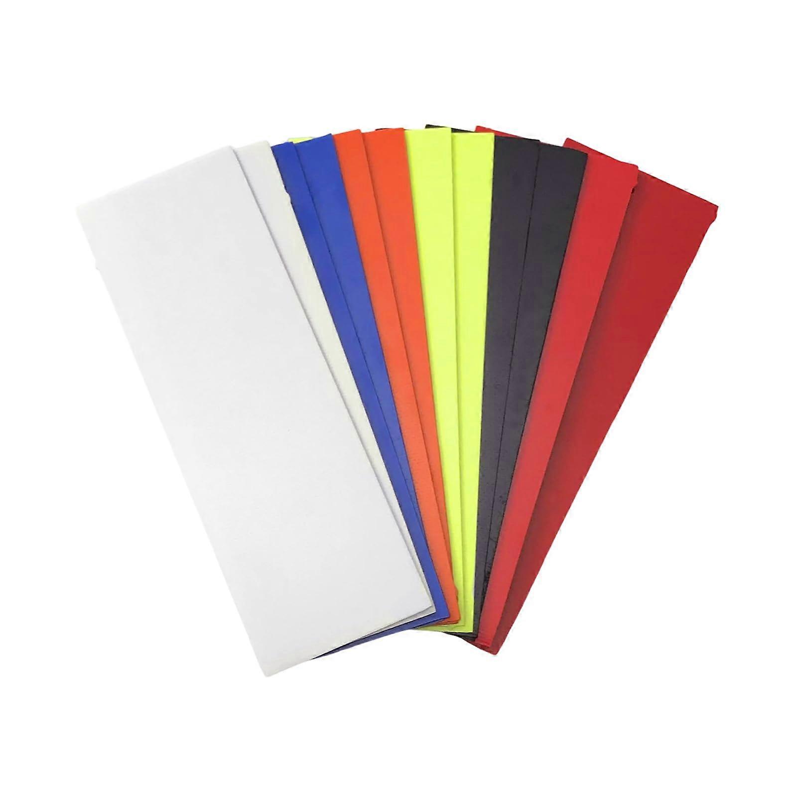 12Pcs G10 Knife Handle Spacer Sheets for Custom Knives, 6 Multicolor Liners, Durable Epoxy Material