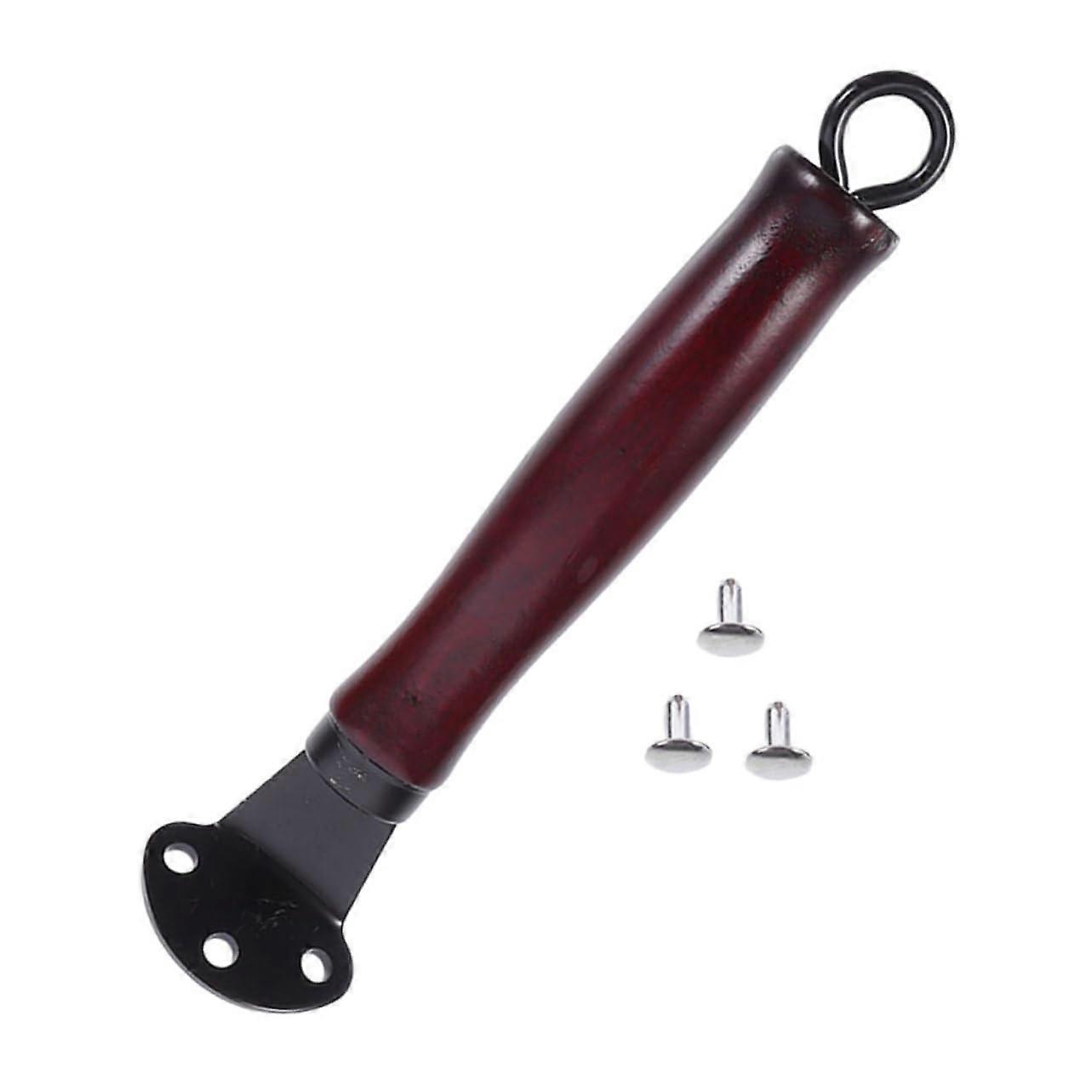 Wooden Pot Handle Replacement with Detachable Design for Cookware, Easy Install Durable Build