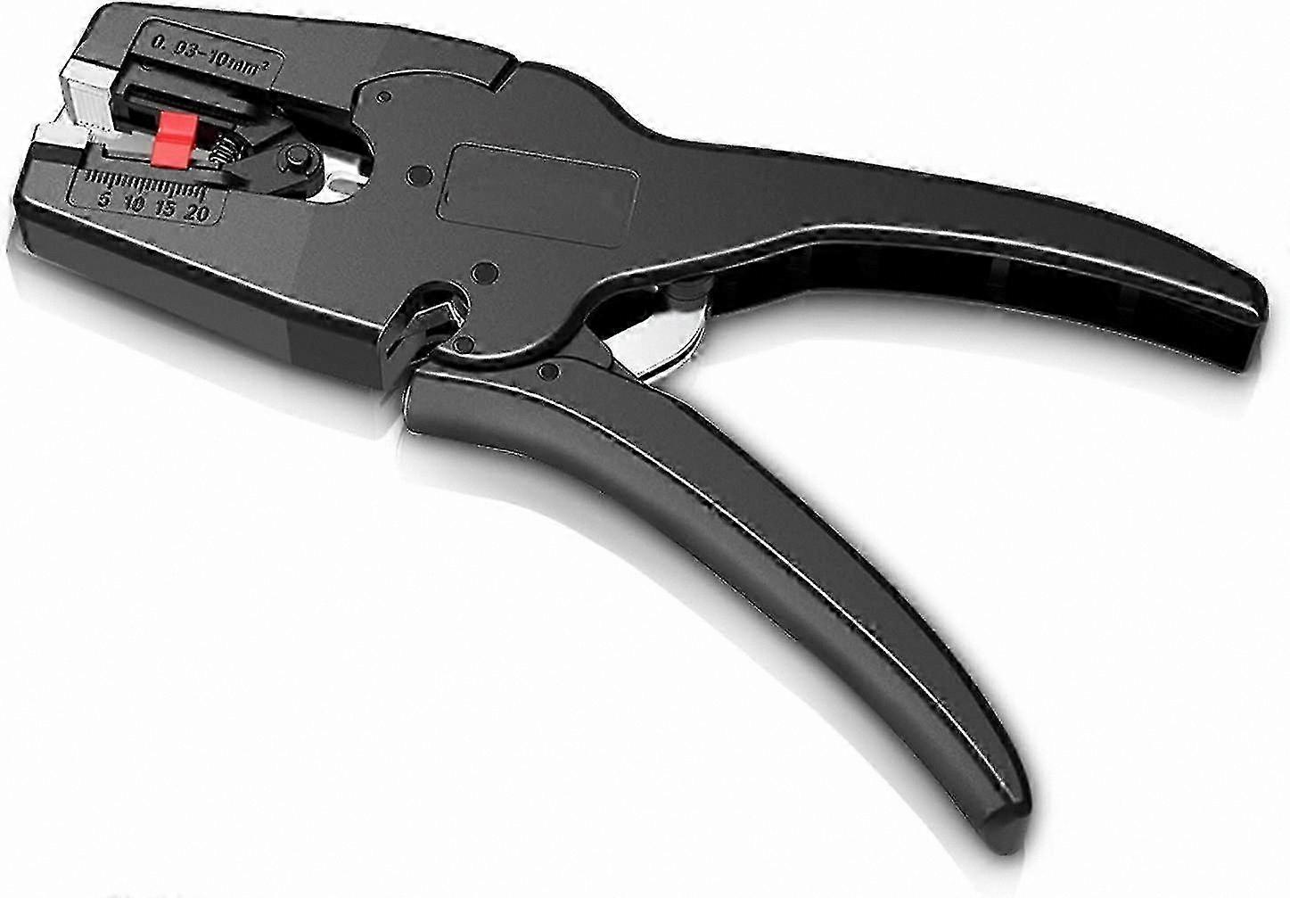 Multi-Function Wire Stripping and Crimping Pliers for Electrical Work with Automatic Cable Cutting Capability