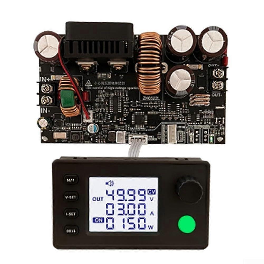 DCDC Step Down Converter 22A 1430W Adjustable Power Supply Module 675V to 065V LCD Display