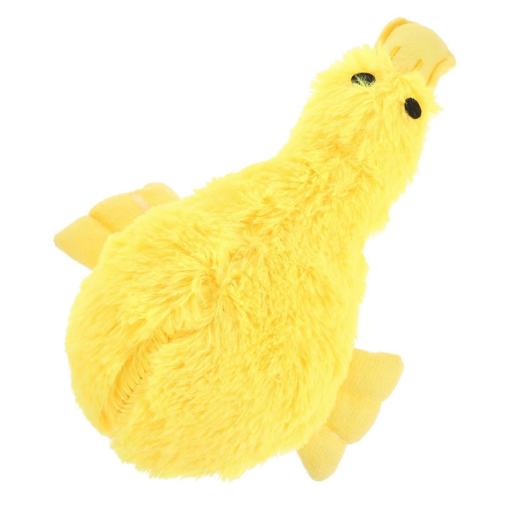 Dog Squeaky Toy Plush Chew for Puppies Interactive Play Soft Durable Design Reduces Destructive Behavior