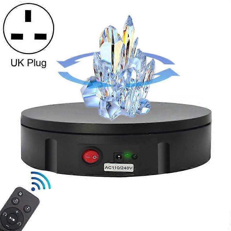 30cm Charging Rotating Display Stand, Load: 50kg (UK Plug)