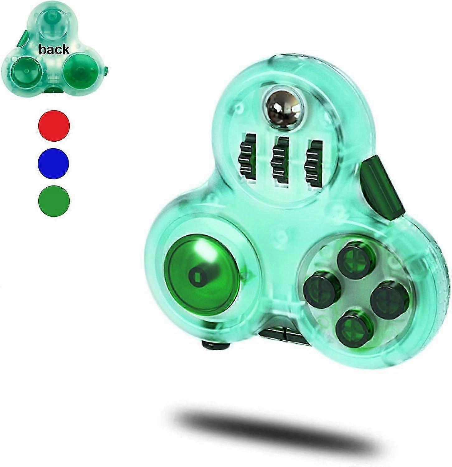 11 Function Fidget Spinner - Stress Relief for ADHD/Autism - All Ages