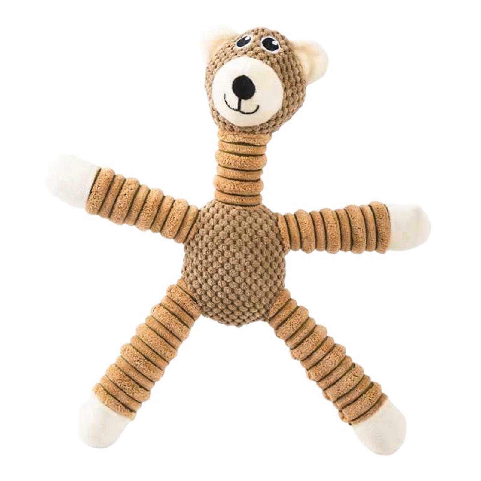 interactive cat dog durable squeaky plush toy Durable & Bite-Resistant training & Bonding