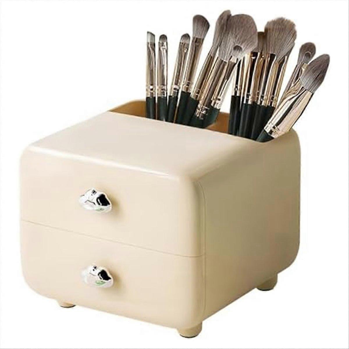 Makeup Organizer+Drawers,Makeup Brush holder,B