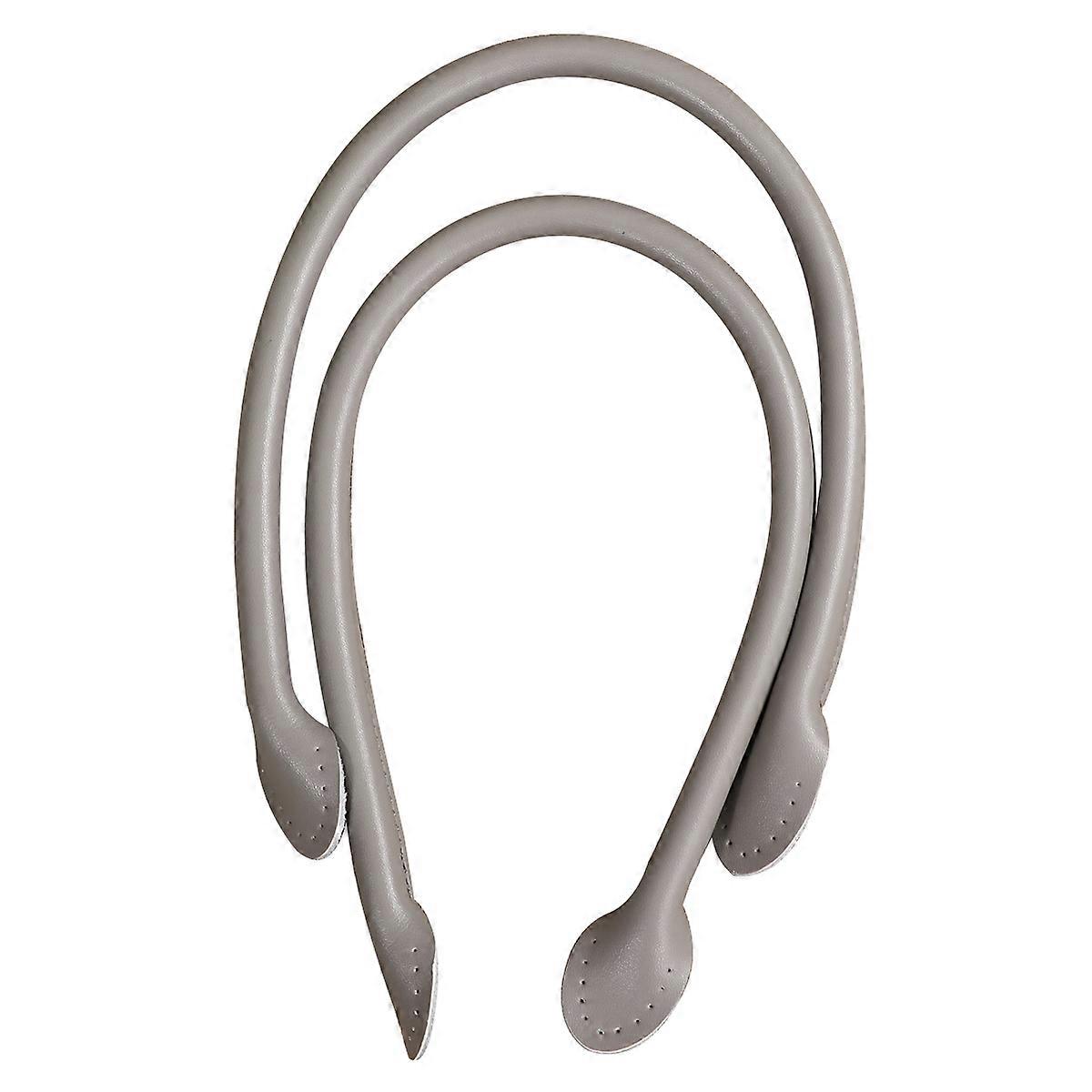 Handbag Strap Handle for Replacement 1Pair Grey