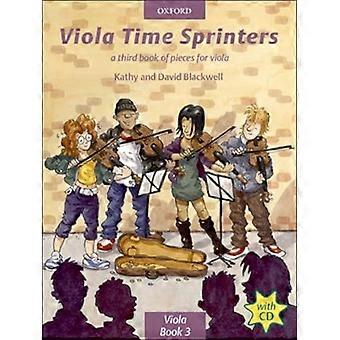 Viola czas sprinterzy (książka + CD): trzecia książka sztuk dla altówki