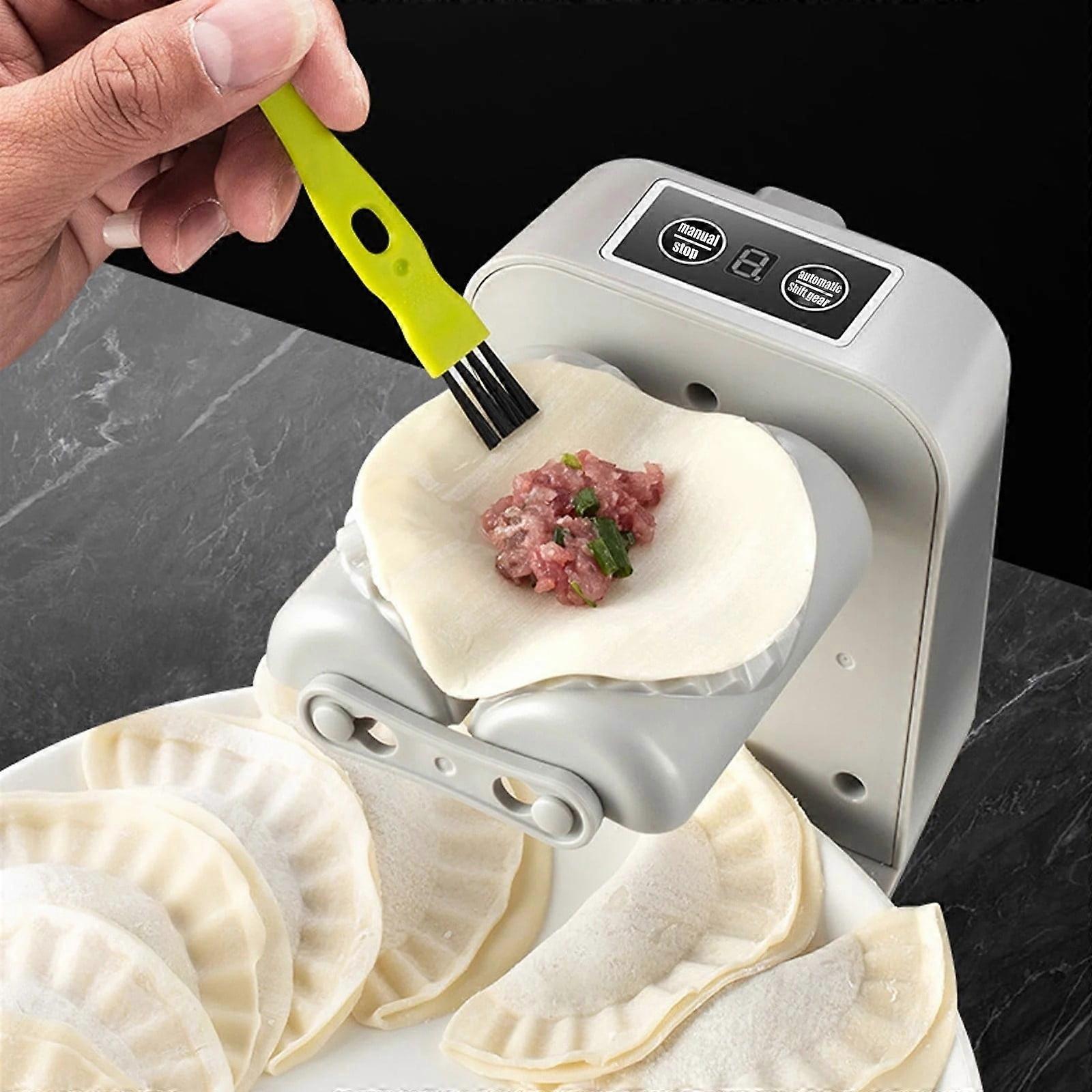 USB Rechargeable 2-Speed Dumpling Maker Press, Washable Automatic Empanada Maker, Compatible with Home Use