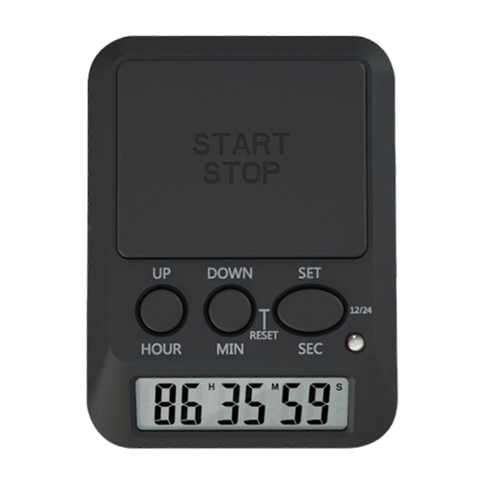 Multi-Functional Electronic Timer – Counts Up & Down – for Exercise & Games