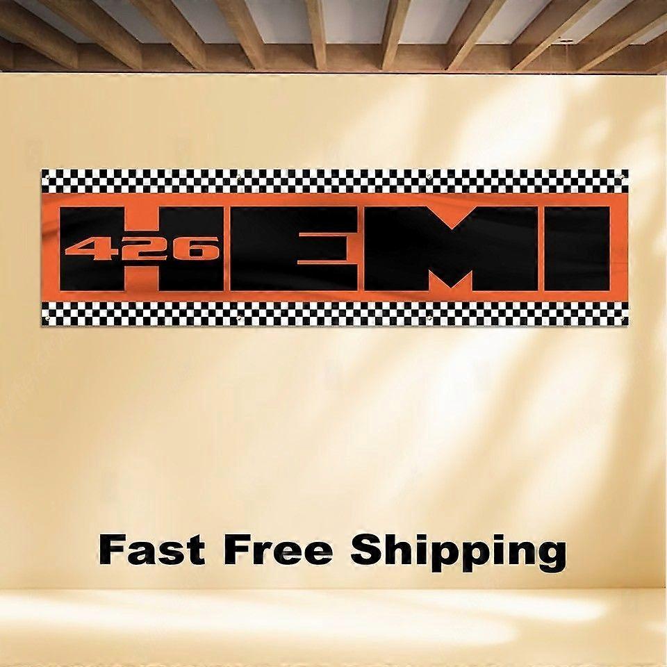 HEMI BANNER FLAG MOPAR CHRYSLER BB 570