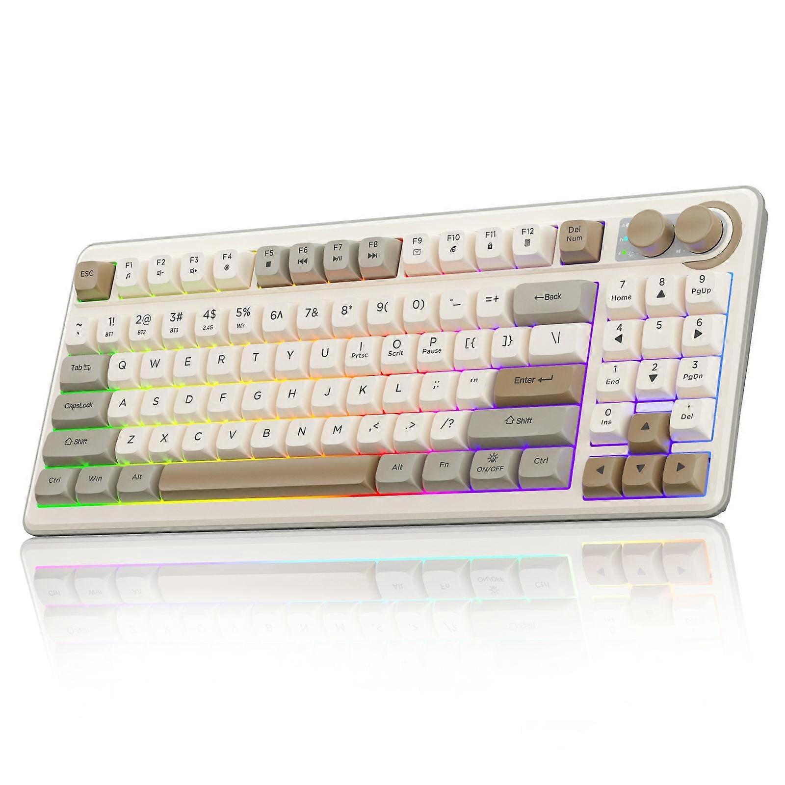 SK90 Tri-mode Wireless Silicone Keyboard