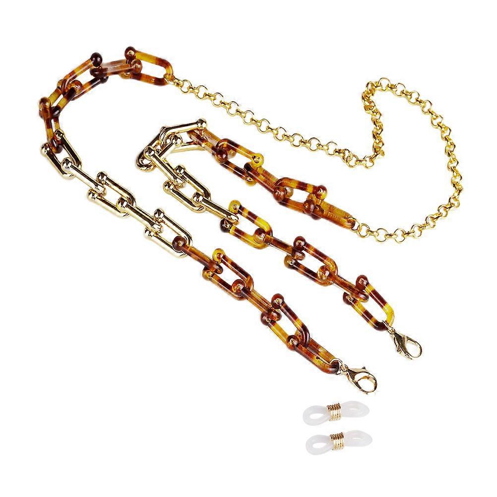 Leopard Eyeglasses Chain for Decoration with Anti-Lost Function 1 Piece