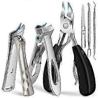 Toenail Clippers for Seniors Thick Toenails, Large Toe Nail Clippers for Men Thick Nails with Wide Opening, Sharp Heavy Duty Ingrown Toenail Clippers