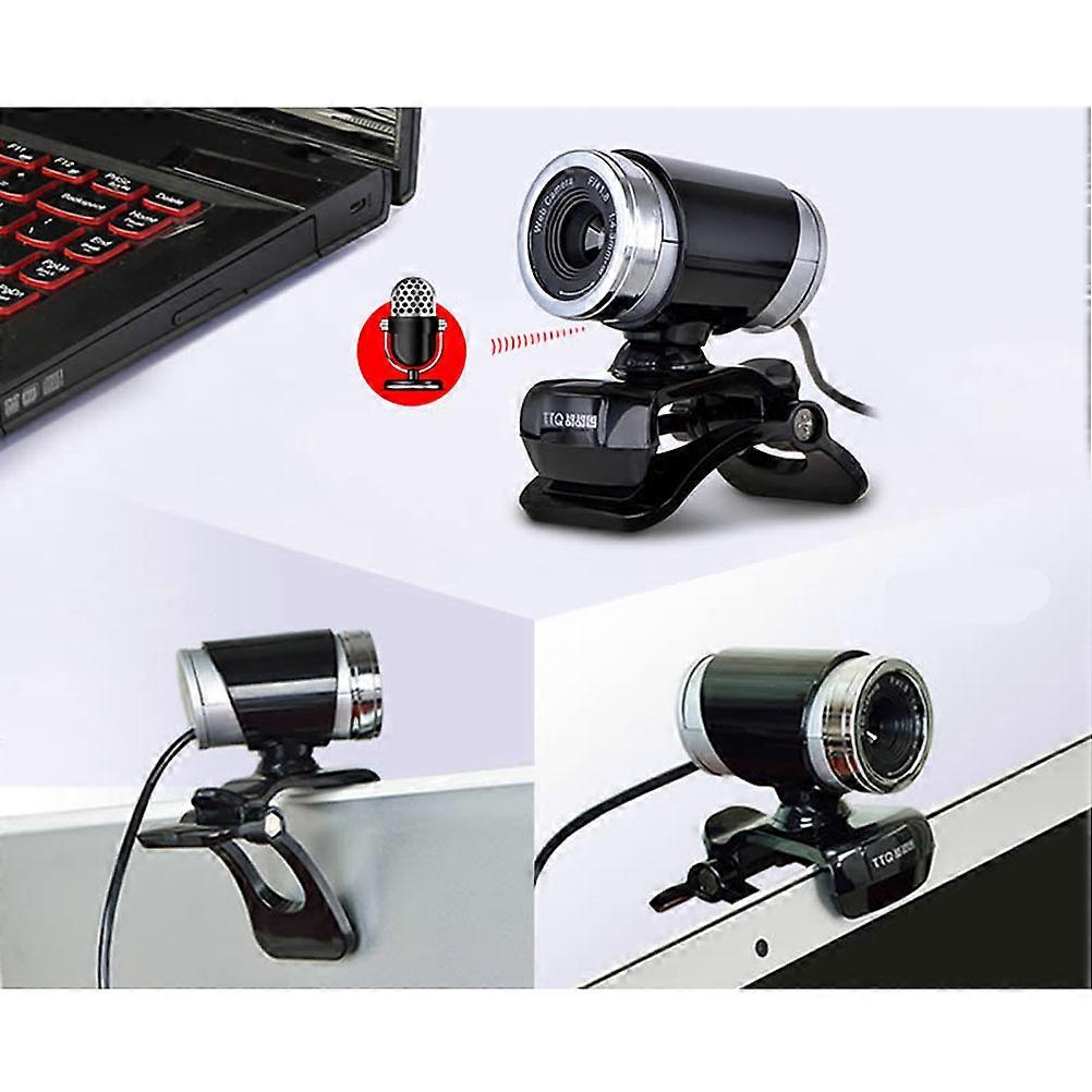 USB Webcam 720P Camera with Microphone for Video Chat Use