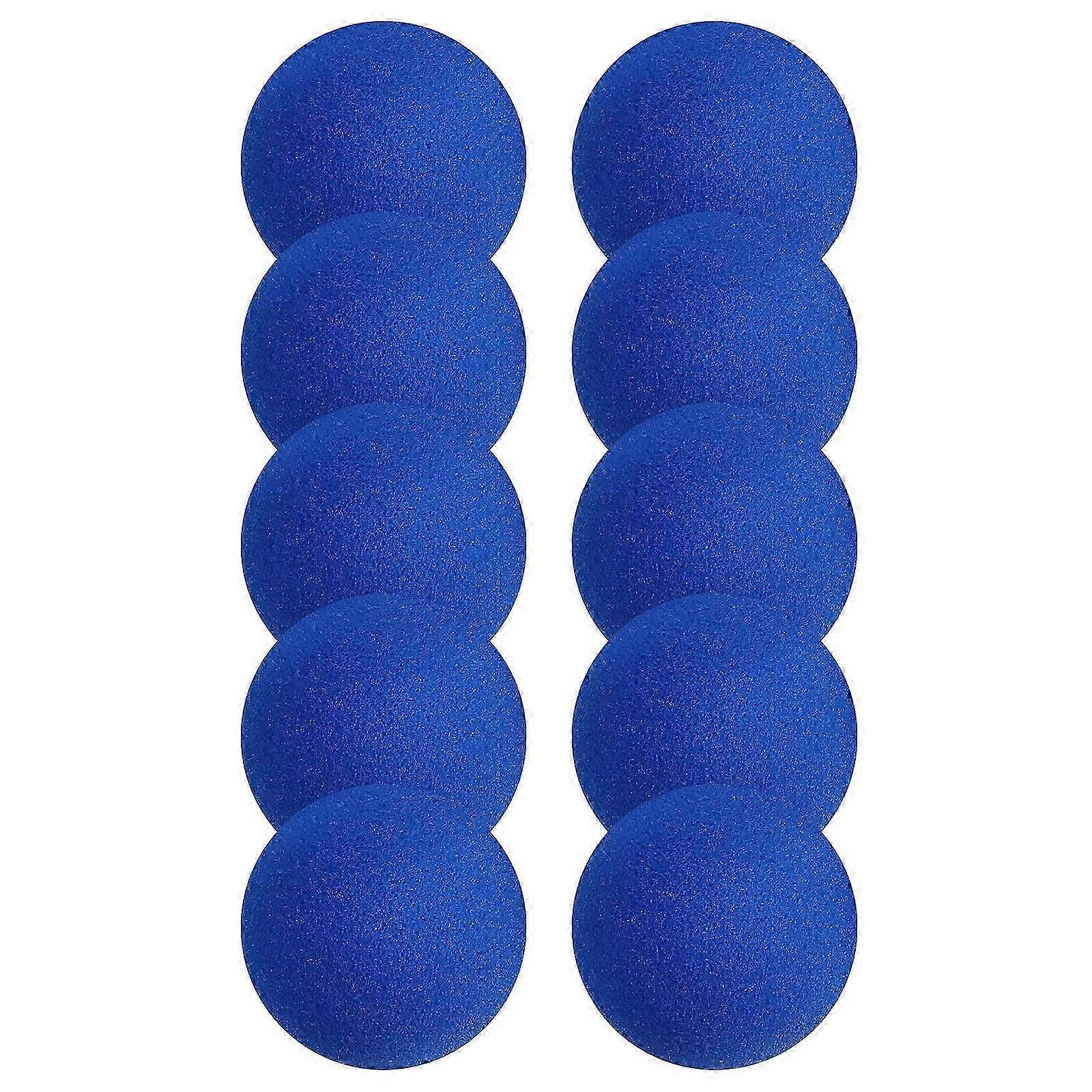 Blue Sponge Balls for Magician Performance Props 50Pcs Interactive Set