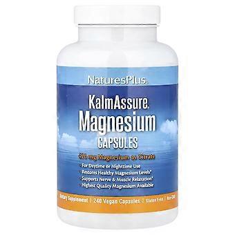 NaturesPlus, KalmAssure®, Magnesium, 240 Vegan Capsules (105 mg Per capsule)