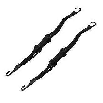 2Pcs Mountainbike Gepäck Seil Scooter Helm Kunststoff Falten Elastische Seile