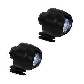 Waterproof LED Shoe Lights for Crocs - 3 Modes IPX5 Hiking Running Night Decor Adults Kids
