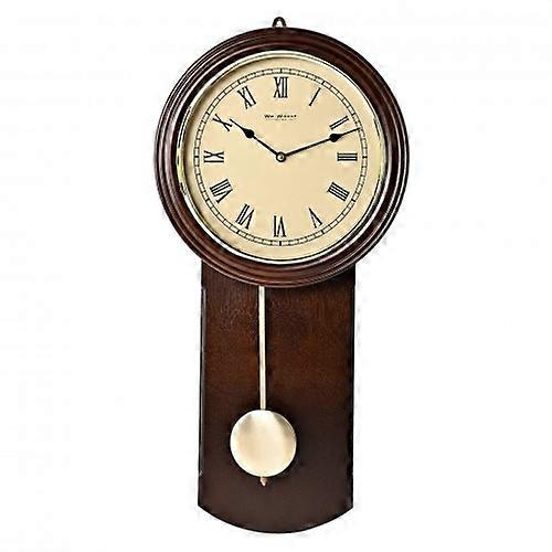 William Widdop Pendulum Clock (Batteries Included)