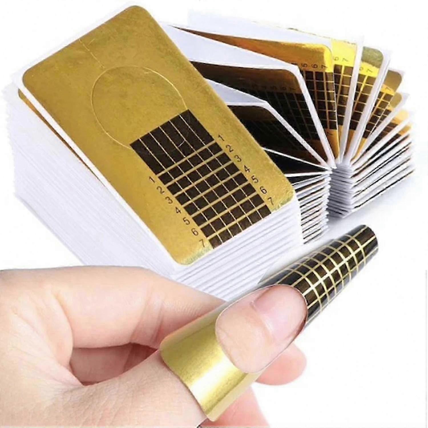 100Pcs Nail Forms for Nail Art
