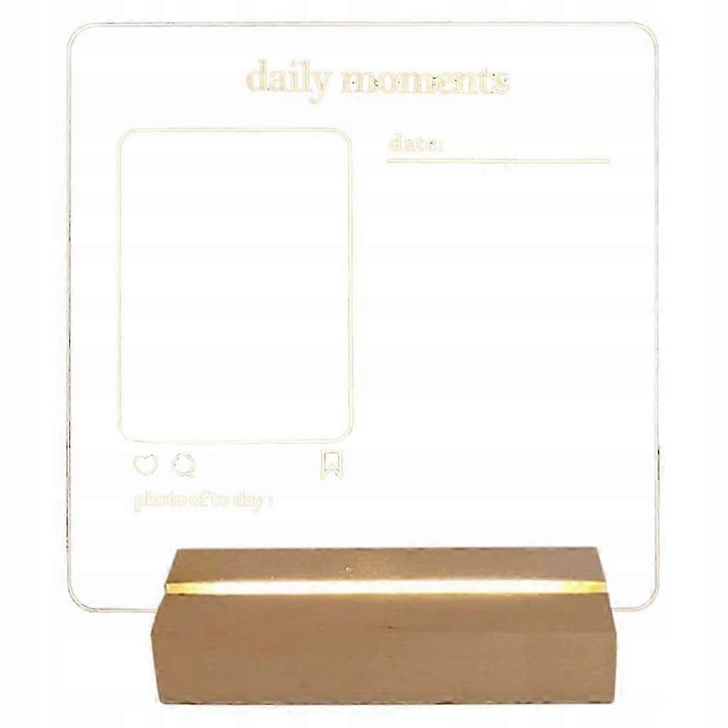 Acrylic Led Message Writing Board