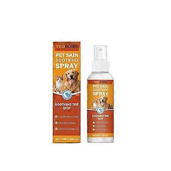 Anti-Juckreiz-Spray für Hunde und Katzen – Natürliche Hautpflegeformel gegen Juckreiz, reduziert Kratzen, unterstützt die Haut in den verschiedenen Jahreszeiten, unbedenklich für Leckerlis, 100 ml